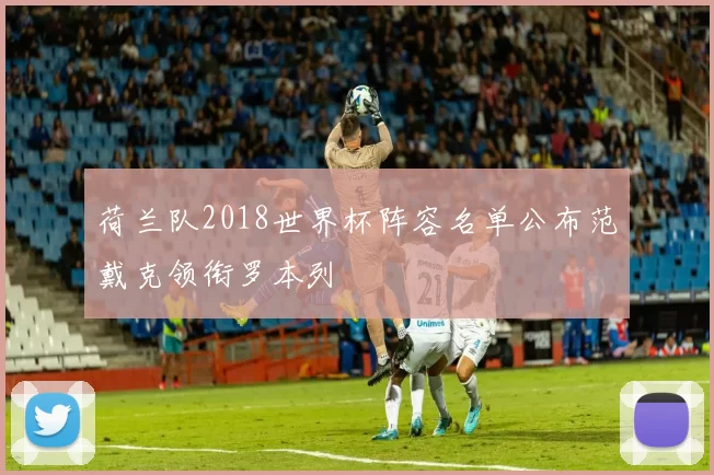 荷兰队2018世界杯阵容名单公布范戴克领衔罗本列